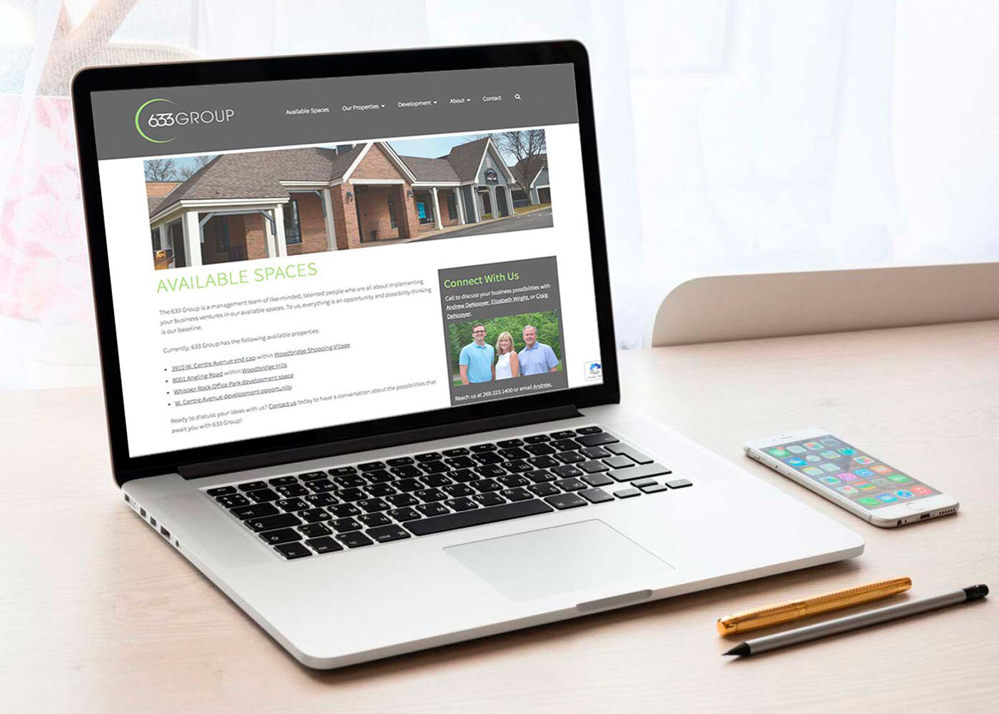 633 Group website