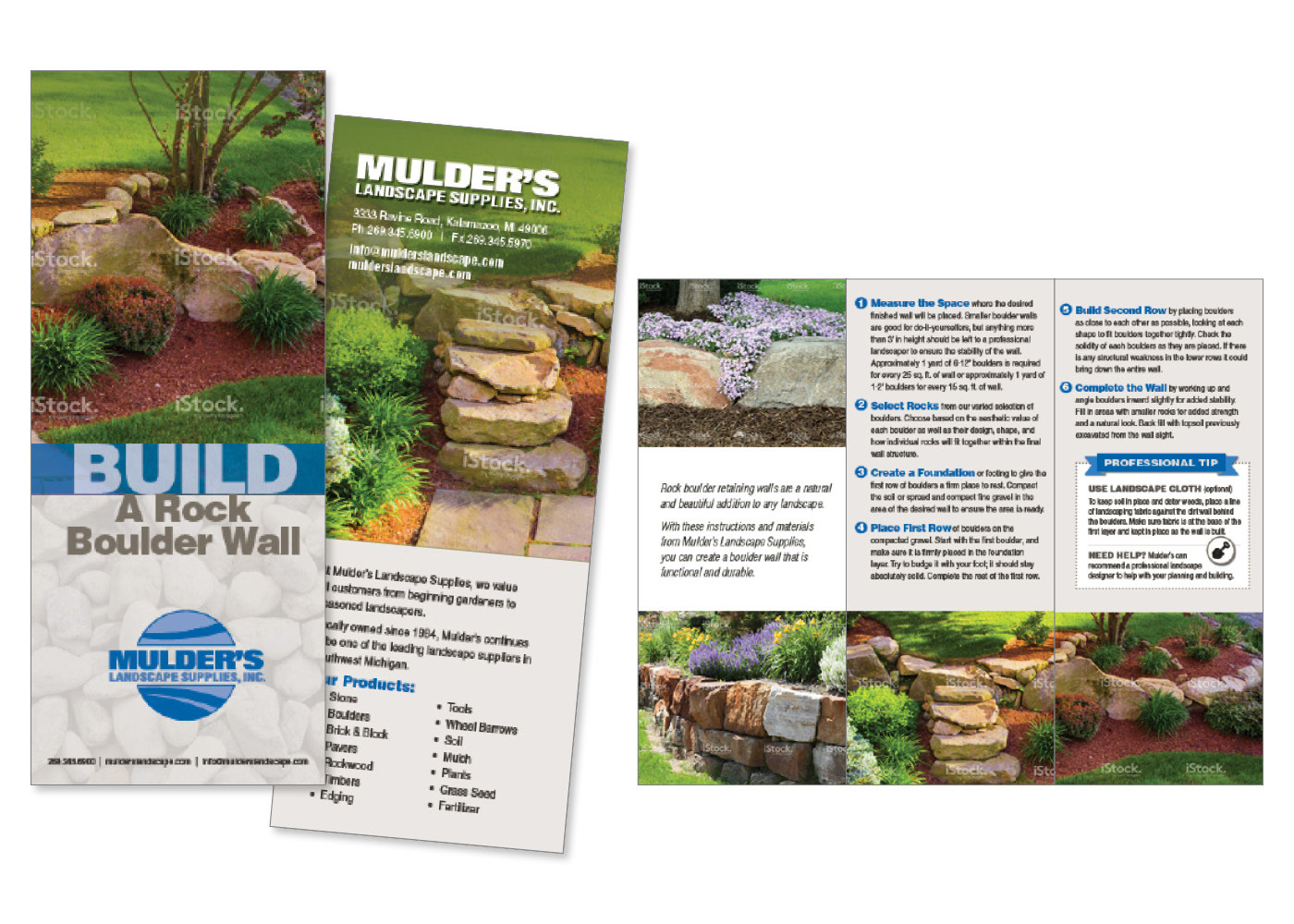Mulder's Landscape Supplies brochure